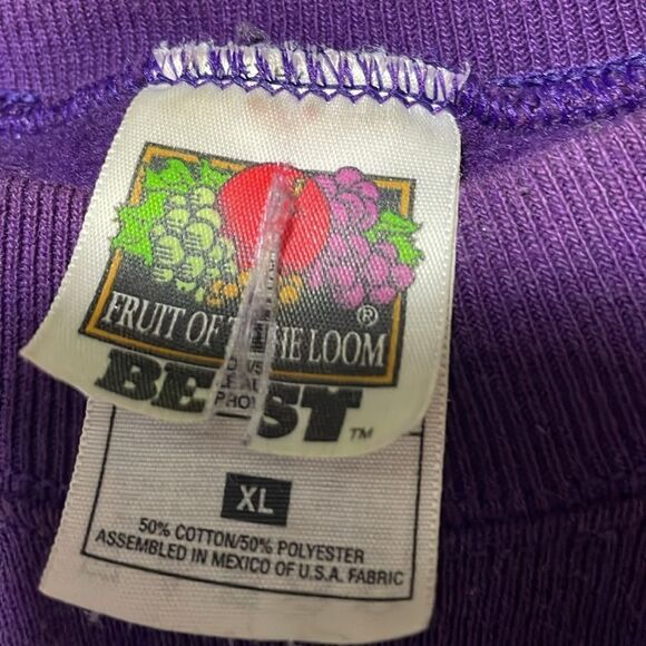 Vintage fruit of the loom pullover sweatshirt - Picture 4 of 7